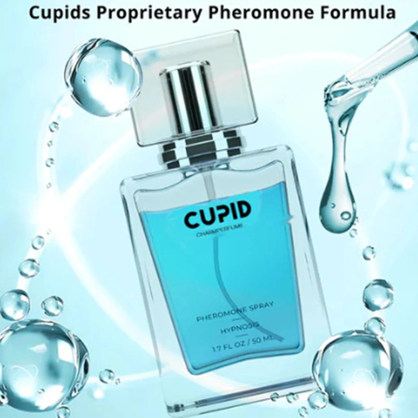 50ml Cupid Charm Toilette For Men (Pheromone-Infused) - Cupid Hypnosis Cologne Fragrances For Men