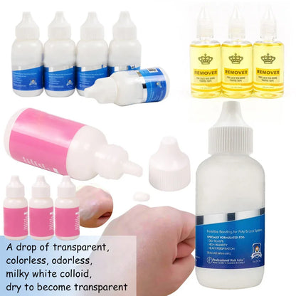 Lace Front Wig Glue & Remover Kit – Waterproof, Lace Tint Spray, Hair Wax Stick & Melt Headband