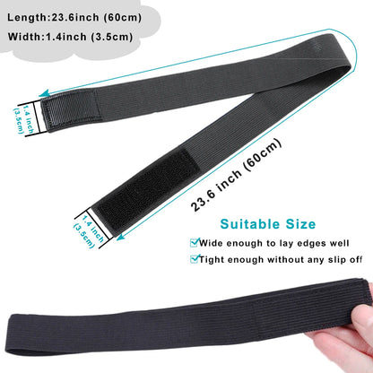 Lace Melting Band – Elastic Band for Lace Frontal Melt, Wig Edges & Baby Hair Wrap